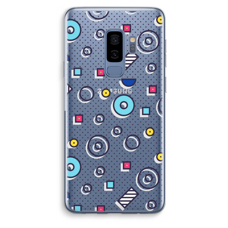 8-bit N°9: Samsung Galaxy S9 Plus Transparant Hoesje