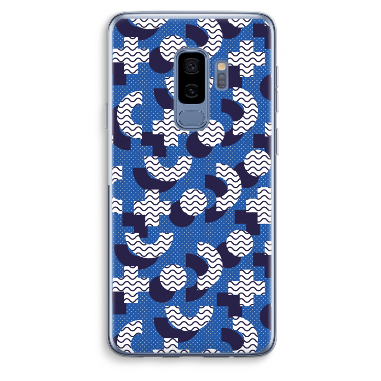 8-bit N°5: Samsung Galaxy S9 Plus Transparant Hoesje
