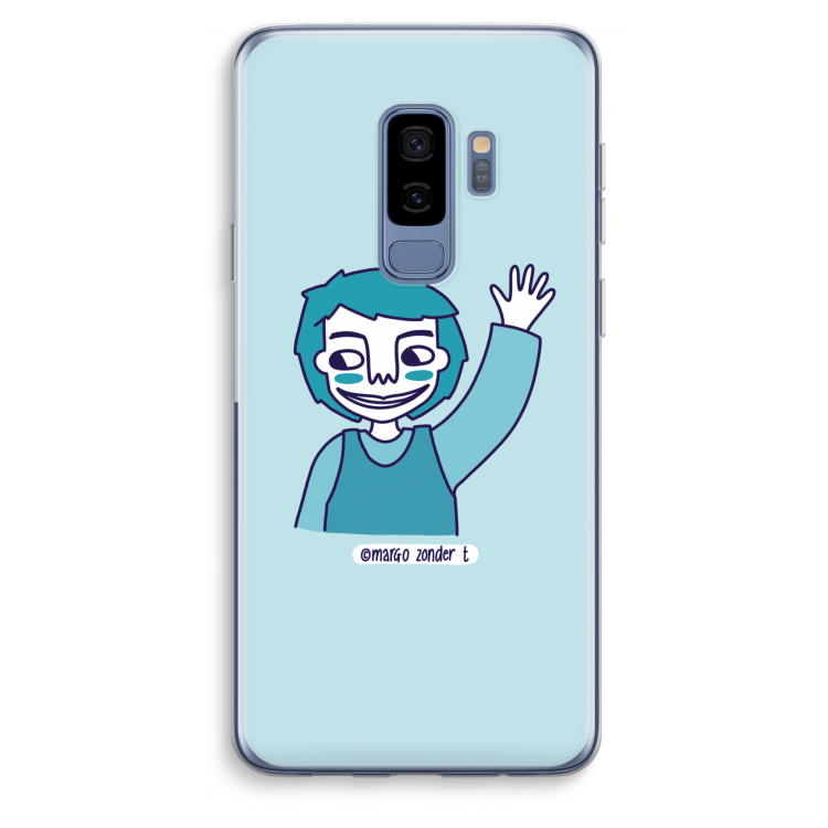 Zwaai: Samsung Galaxy S9 Plus Transparant Hoesje
