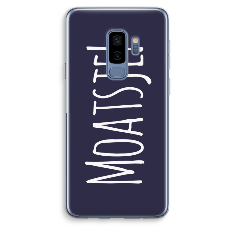 Moatsje!: Samsung Galaxy S9 Plus Transparant Hoesje