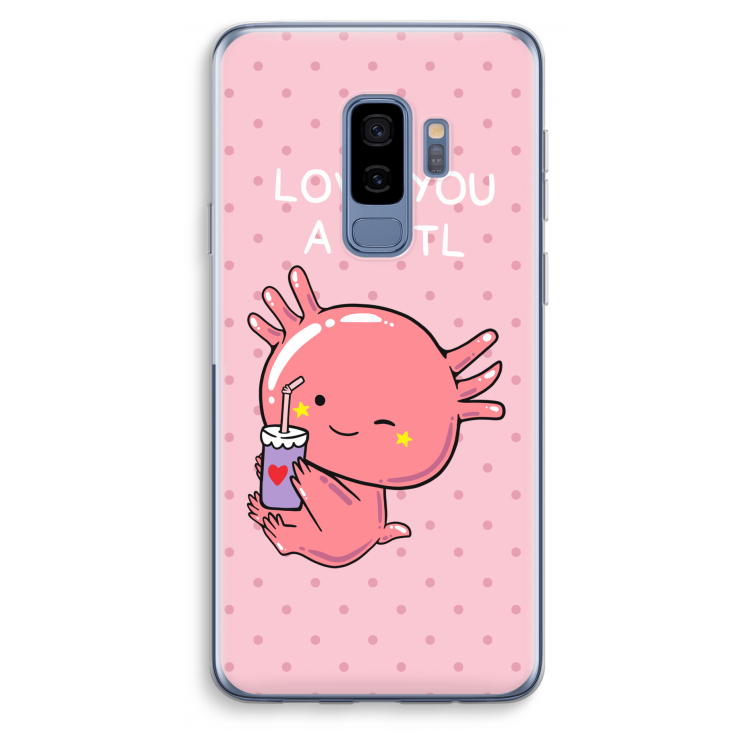 Love You A Lotl: Samsung Galaxy S9 Plus Transparant Hoesje
