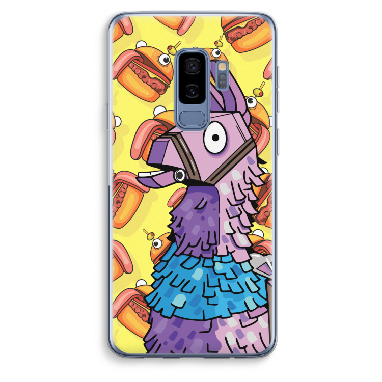 Loot Burger: Samsung Galaxy S9 Plus Transparant Hoesje