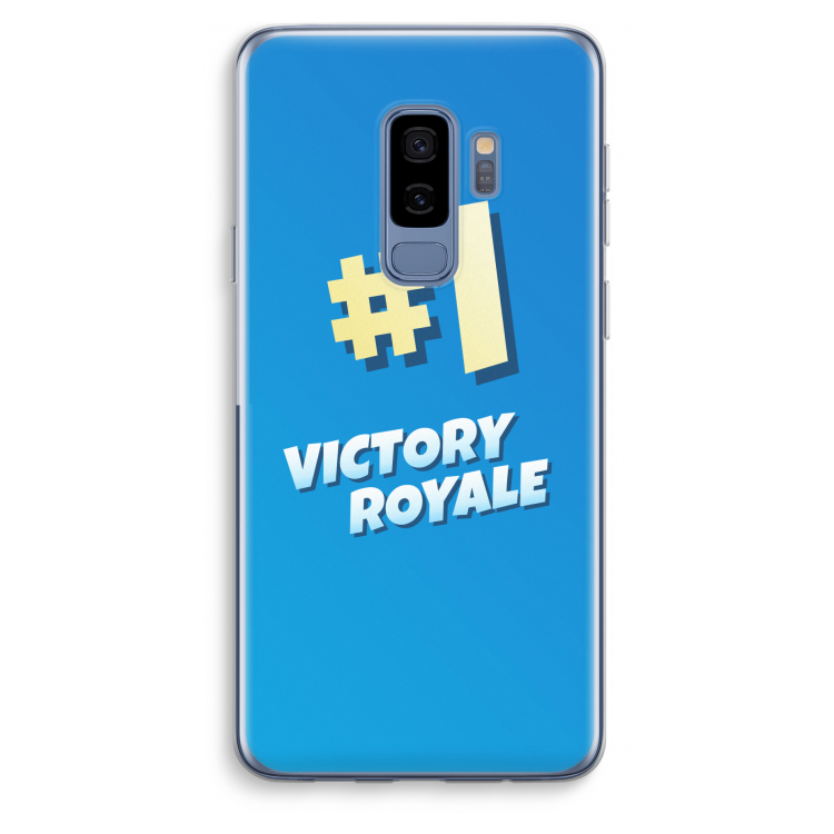 Victory Royale: Samsung Galaxy S9 Plus Transparant Hoesje