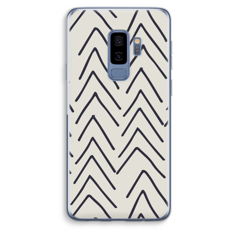 Marrakech Arrows: Samsung Galaxy S9 Plus Transparant Hoesje