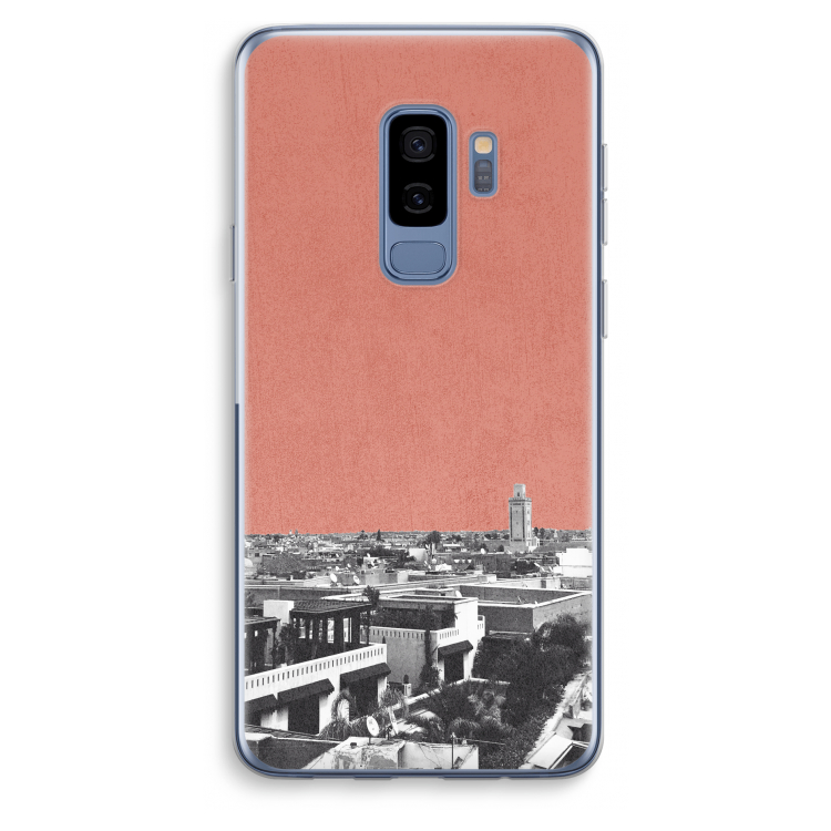 Marrakech Skyline : Samsung Galaxy S9 Plus Transparant Hoesje