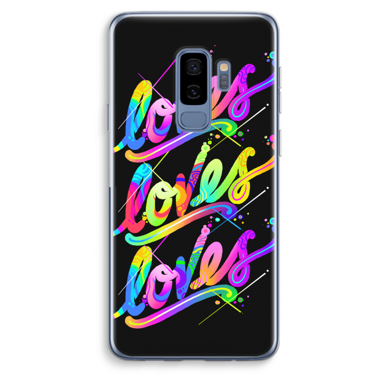 Loves: Samsung Galaxy S9 Plus Transparant Hoesje