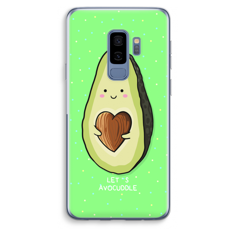 Avocuddle: Samsung Galaxy S9 Plus Transparant Hoesje