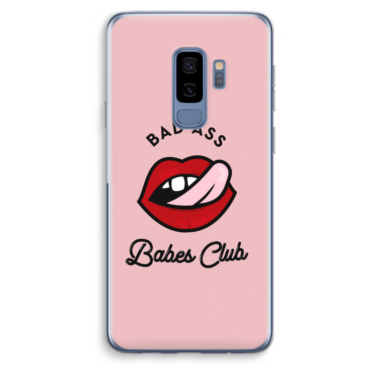 Badass Babes Club: Samsung Galaxy S9 Plus Transparant Hoesje