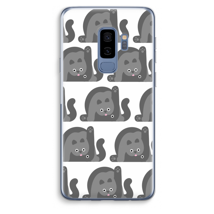 Cats: Samsung Galaxy S9 Plus Transparant Hoesje