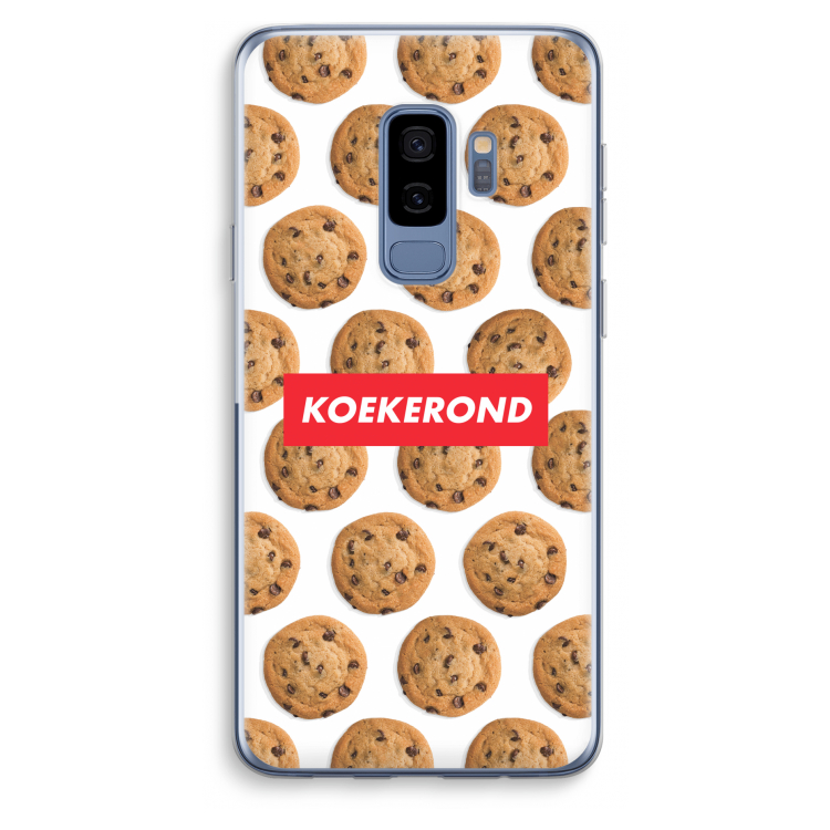 Koekerond: Samsung Galaxy S9 Plus Transparant Hoesje
