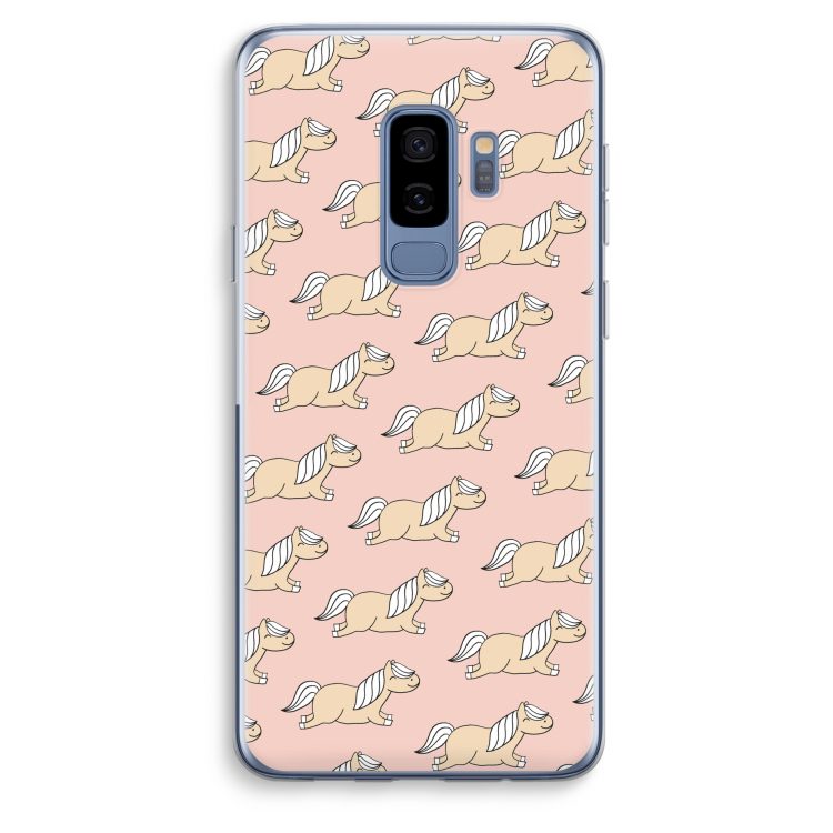 Ponys: Samsung Galaxy S9 Plus Transparant Hoesje