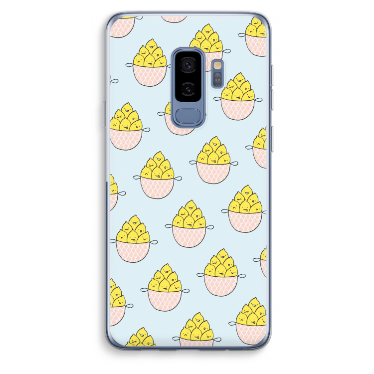 Citroenen: Samsung Galaxy S9 Plus Transparant Hoesje