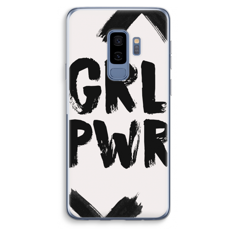 Girl Power #2: Samsung Galaxy S9 Plus Transparant Hoesje