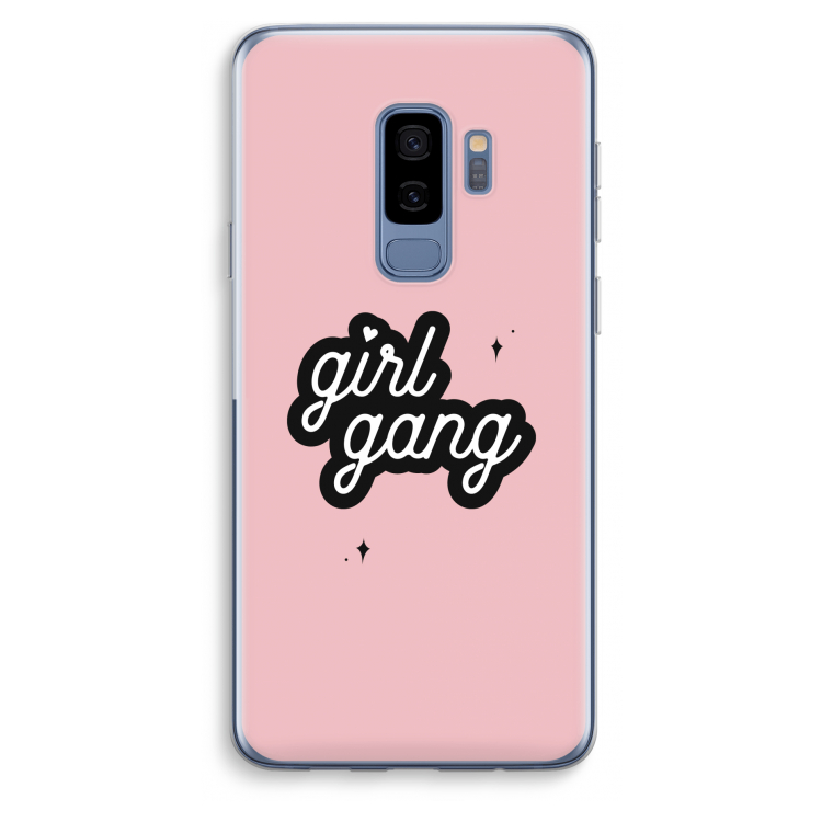 Girl Gang: Samsung Galaxy S9 Plus Transparant Hoesje