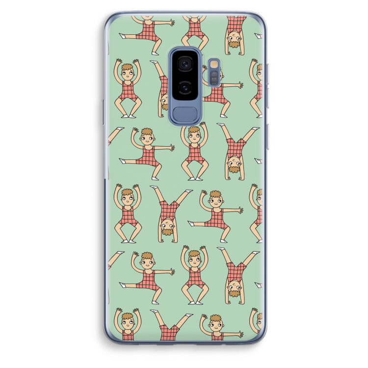 Gymboys: Samsung Galaxy S9 Plus Transparant Hoesje