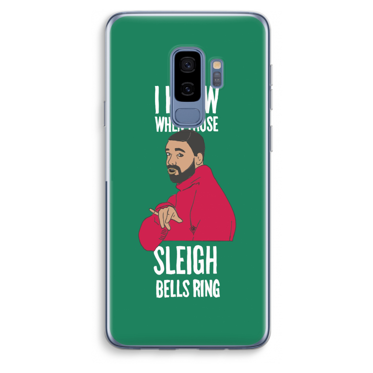 Sleigh Bells Ring: Samsung Galaxy S9 Plus Transparant Hoesje