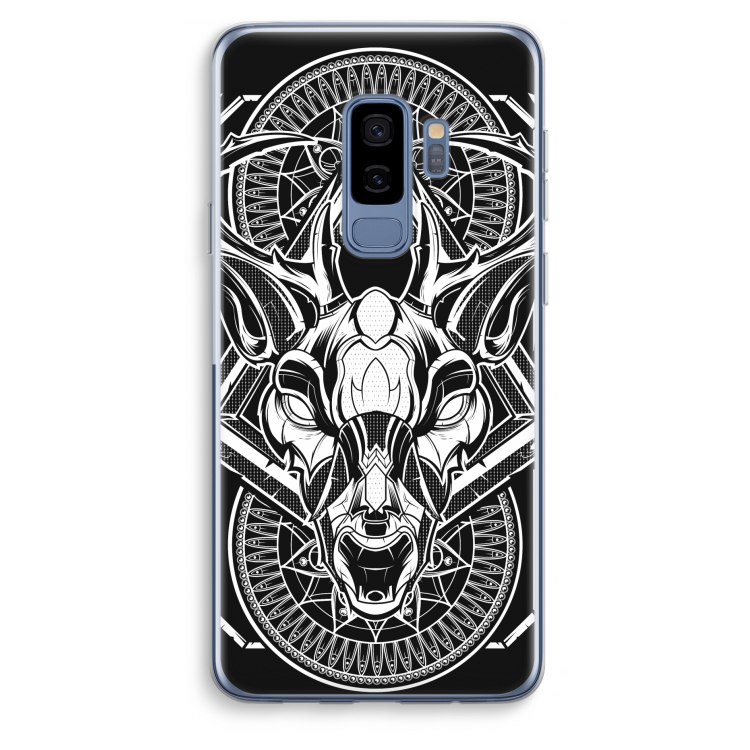 Oh Deer: Samsung Galaxy S9 Plus Transparant Hoesje