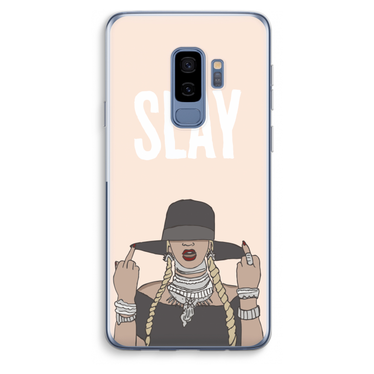 Slay All Day: Samsung Galaxy S9 Plus Transparant Hoesje