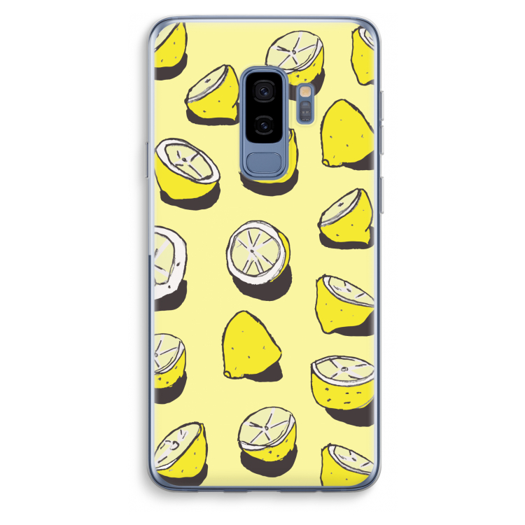 When Life Gives You Lemons...: Samsung Galaxy S9 Plus Transparant Hoesje