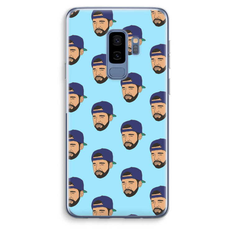 Drake Away: Samsung Galaxy S9 Plus Transparant Hoesje