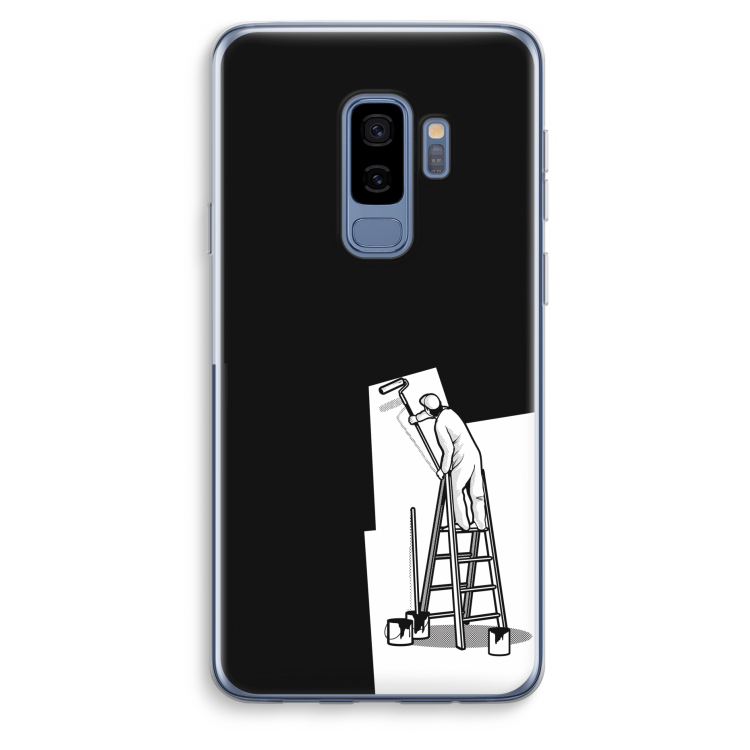 Musketon Painter: Samsung Galaxy S9 Plus Transparant Hoesje