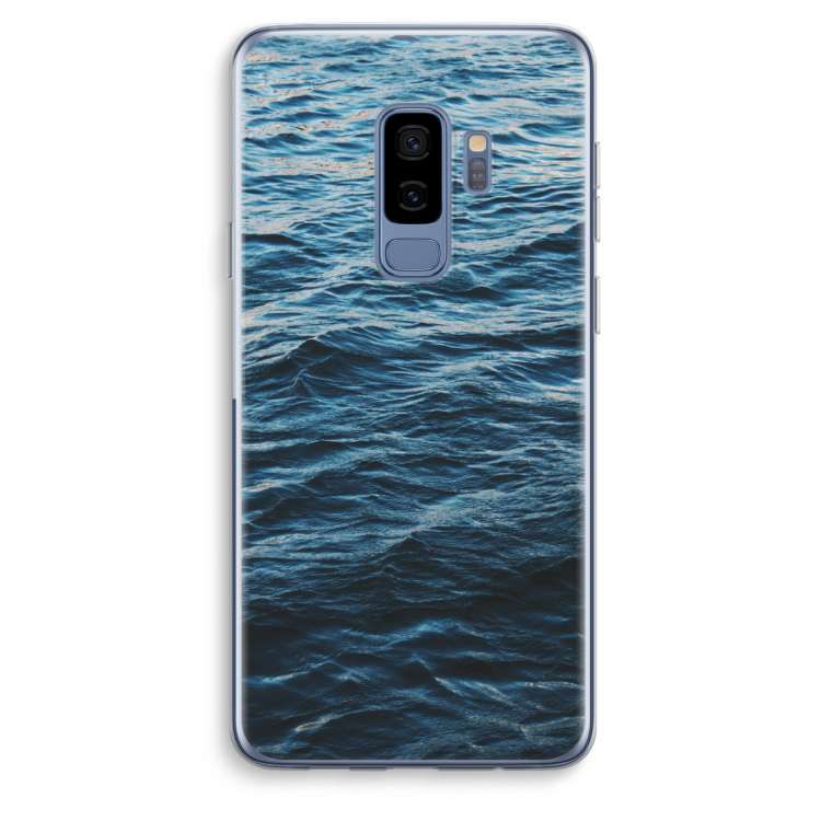 Oceaan: Samsung Galaxy S9 Plus Transparant Hoesje