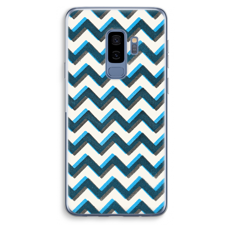 Onderbroken lijn: Samsung Galaxy S9 Plus Transparant Hoesje