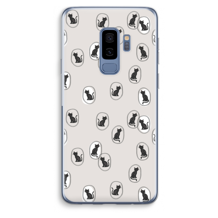 Miauw: Samsung Galaxy S9 Plus Transparant Hoesje