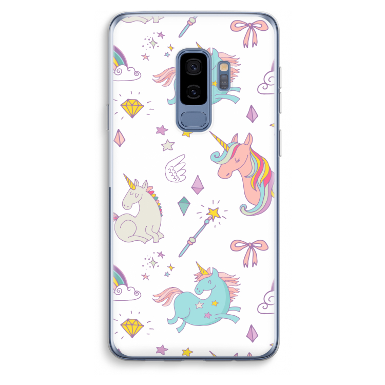 Fantasiewereld: Samsung Galaxy S9 Plus Transparant Hoesje