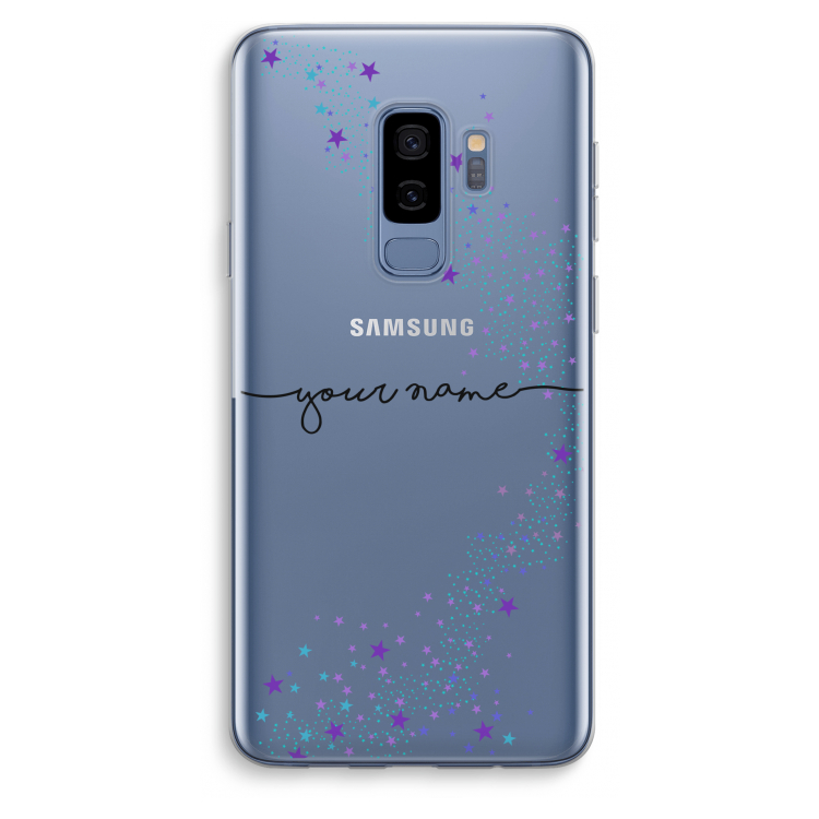 Sterren: Samsung Galaxy S9 Plus Transparant Hoesje