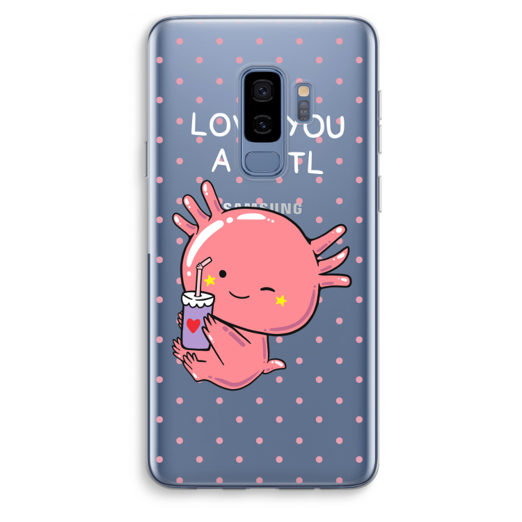 Love You A Lotl: Samsung Galaxy S9 Plus Transparant Hoesje
