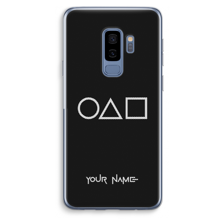 Squid Game: Samsung Galaxy S9 Plus Transparant Hoesje