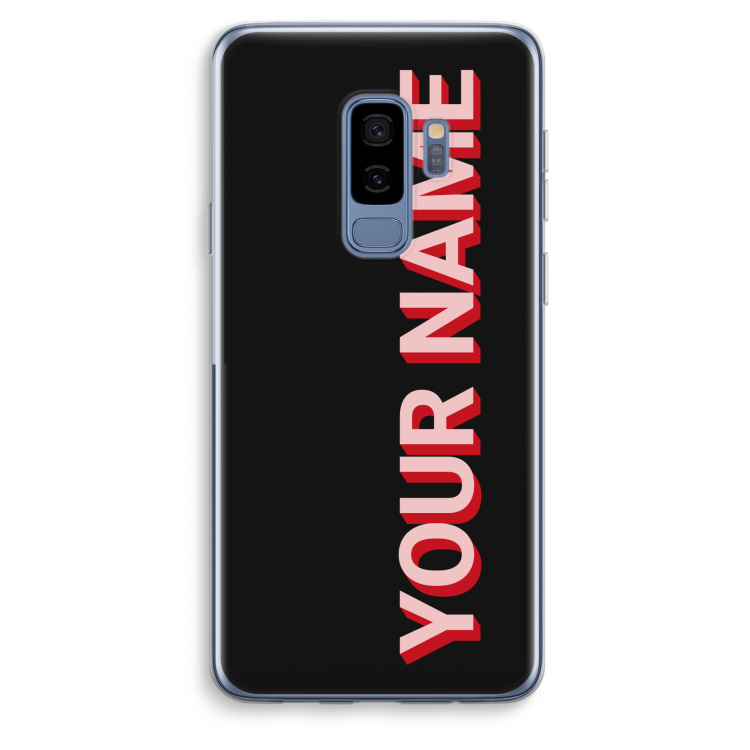 Namecase: Samsung Galaxy S9 Plus Transparant Hoesje