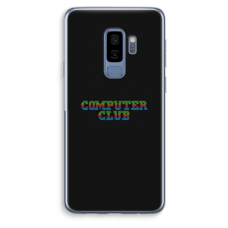 Retro: Samsung Galaxy S9 Plus Transparant Hoesje