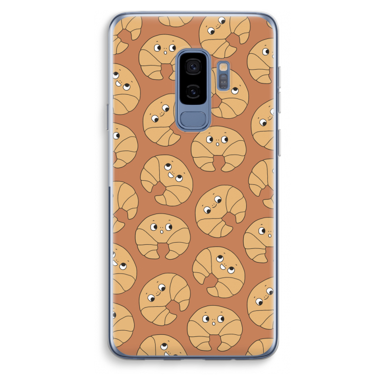 Croissant: Samsung Galaxy S9 Plus Transparant Hoesje