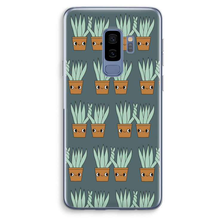 Sansevieria: Samsung Galaxy S9 Plus Transparant Hoesje