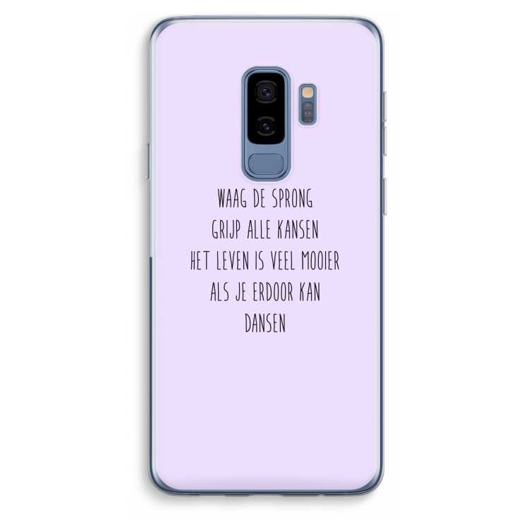 Sprong: Samsung Galaxy S9 Plus Transparant Hoesje