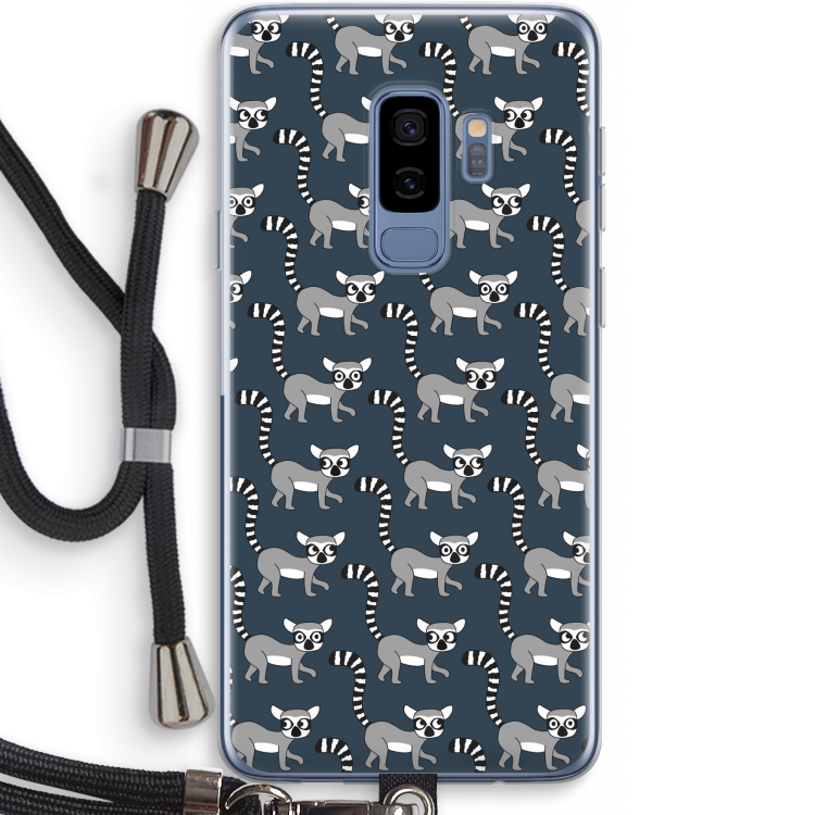 Makis: Samsung Galaxy S9 Plus Transparant Hoesje met koord