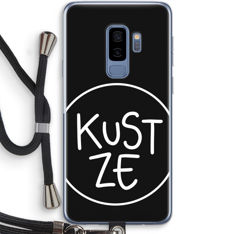 KUST ZE: Samsung Galaxy S9 Plus Transparant Hoesje met koord
