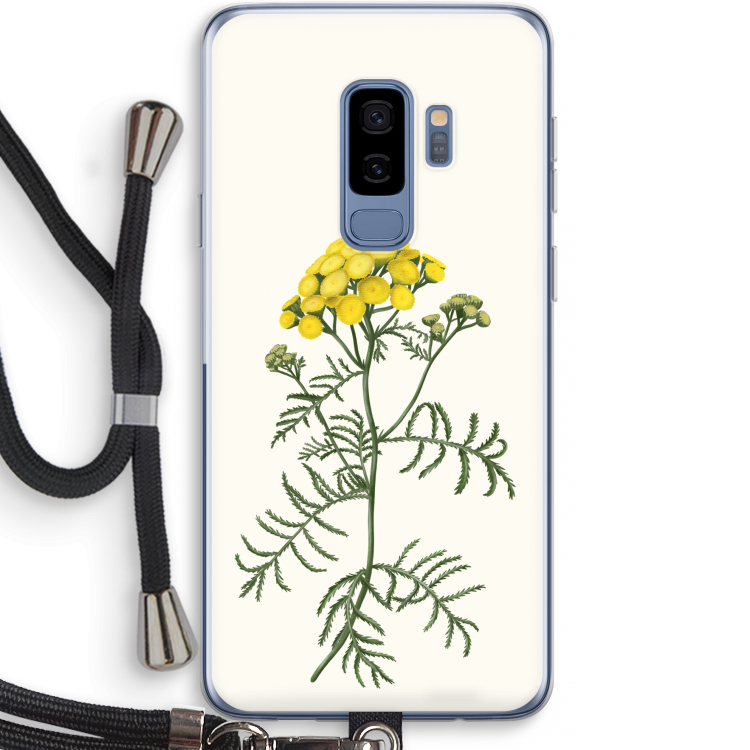 Tansy: Samsung Galaxy S9 Plus Transparant Hoesje met koord