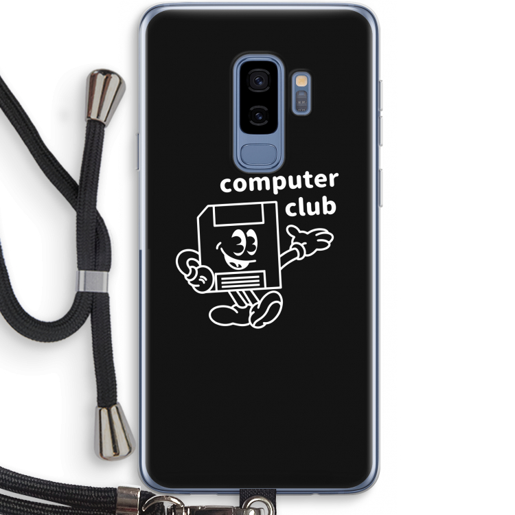 Floppyhead: Samsung Galaxy S9 Plus Transparant Hoesje met koord