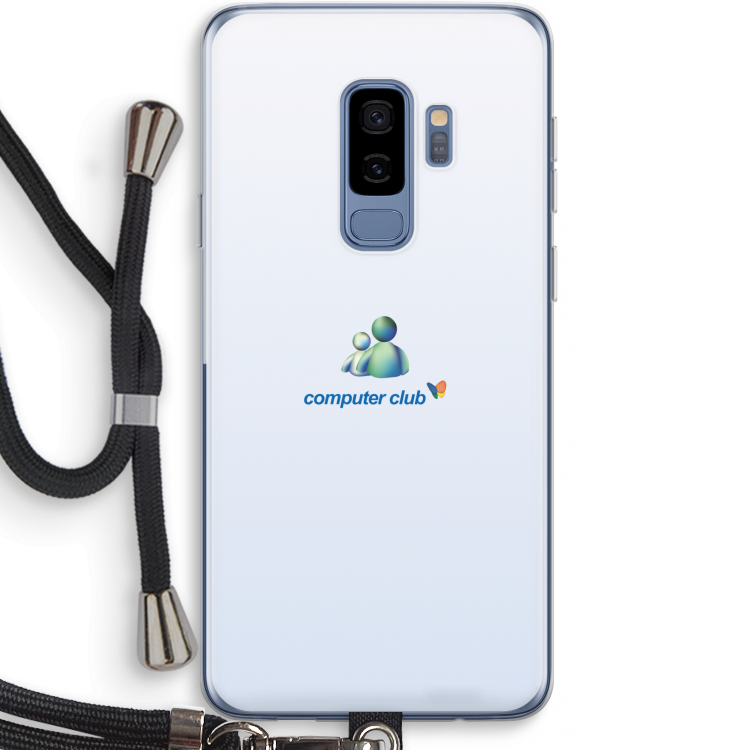 MSN: Samsung Galaxy S9 Plus Transparant Hoesje met koord
