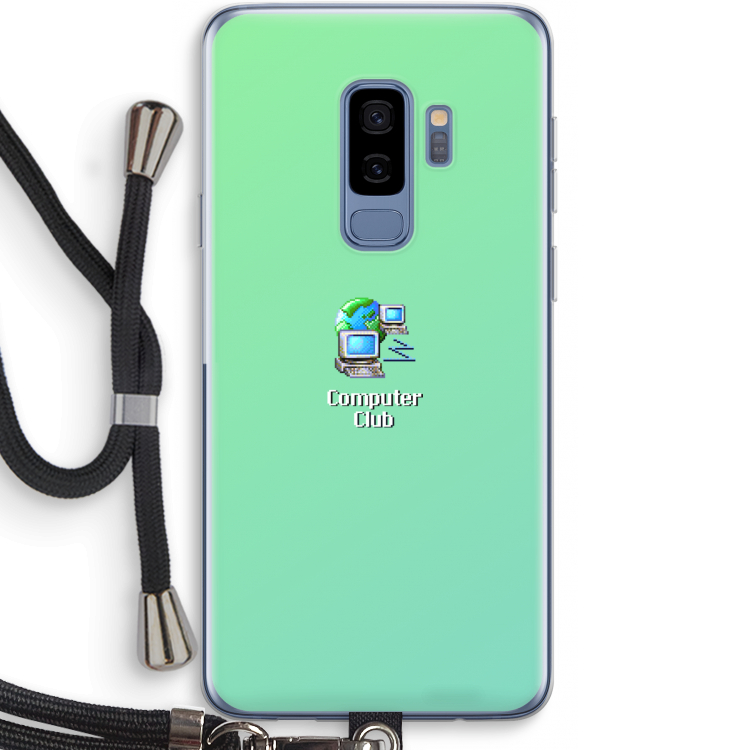 Win98: Samsung Galaxy S9 Plus Transparant Hoesje met koord