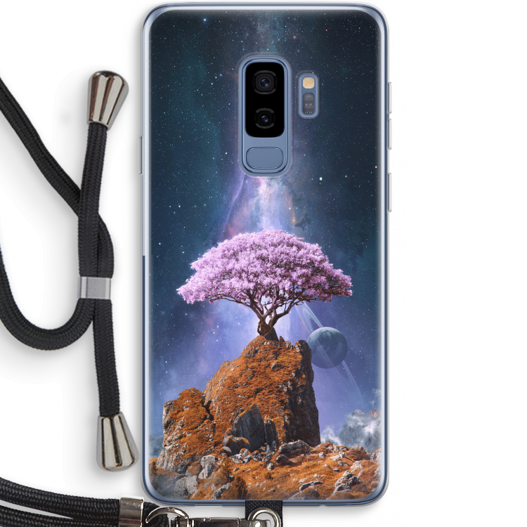 Ambition: Samsung Galaxy S9 Plus Transparant Hoesje met koord