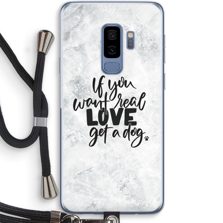 Partner in crime: Samsung Galaxy S9 Plus Transparant Hoesje met koord