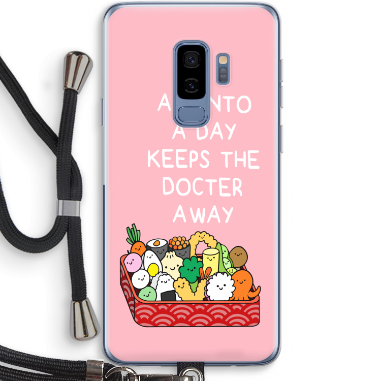 Bento a day: Samsung Galaxy S9 Plus Transparant Hoesje met koord