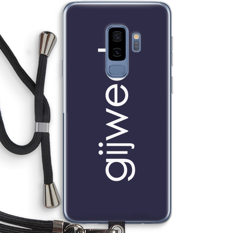 Gijweet: Samsung Galaxy S9 Plus Transparant Hoesje met koord