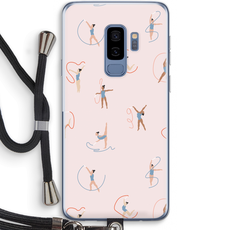 Dancing #3: Samsung Galaxy S9 Plus Transparant Hoesje met koord