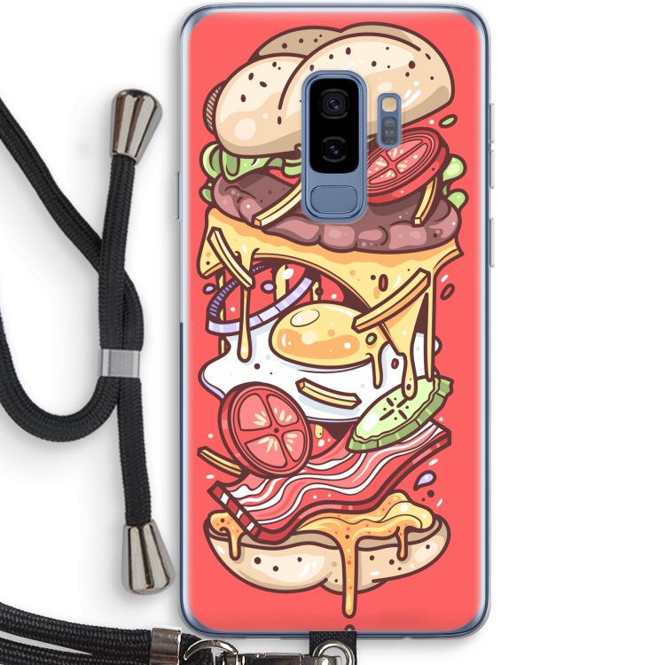 Diet Coke Please: Samsung Galaxy S9 Plus Transparant Hoesje met koord