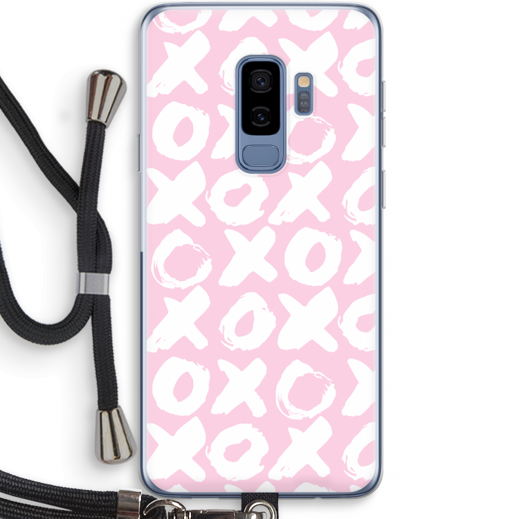 XOXO: Samsung Galaxy S9 Plus Transparant Hoesje met koord